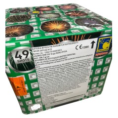 TW348 Wyrzutnia Fajerwerków PLATINIUM SERIES - 49 strzałów 30mm