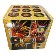 TW355 Wyrzutnia Fajerwerków PLATINIUM SERIES - 49 strzałów 30mm