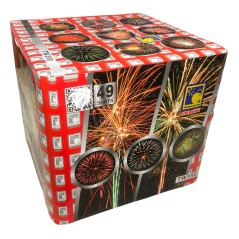 Wyrzutnia Fajerwerków 30mm Triplex TXB317 Maj - 19 strzałów