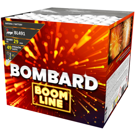 BL491 Wyrzutnia Fajerwerków BOMBARD 49 strzałów 30mm