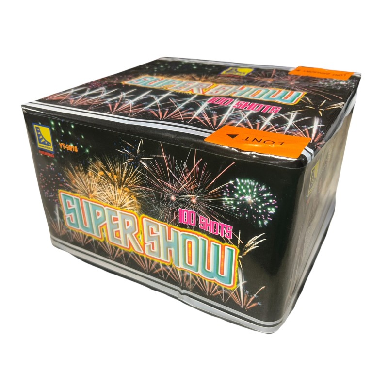 YT-2816 Wyrzutnia Fajerwerków SUPER SHOW - 100 strzałów 20mm YT-2816 Wyrzutnia Fajerwerków SUPER SHOW - 100 strzałów 20mm