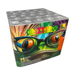 TW256 Wyrzutnia Fajerwerków CRAZY FROG - 36 strzałów 25mm