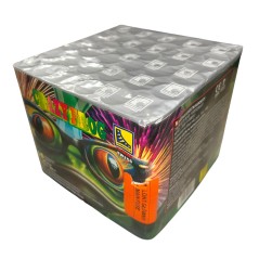 TW256 Wyrzutnia Fajerwerków CRAZY FROG - 36 strzałów 25mm