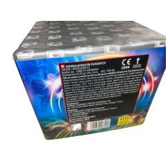 TW260 Wyrzutnia Fajerwerków DANGEROUS CROCODILE - 49 strzałów 25mm