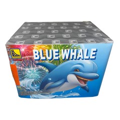 TW258 Wyrzutnia Fajerwerków BLUE WHALE - 42 strzały 25mm