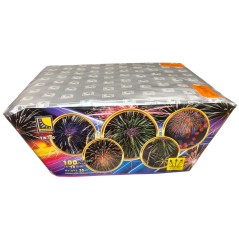 TW710 Wyrzutnia Fajerwerków Kątowa Tomaszek - 100 strzałów 20mm