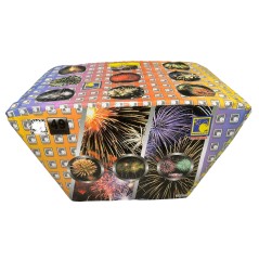 TW402 Wyrzutnia Fajerwerków Kątowa Tomaszek - 49 strzałów 30mm