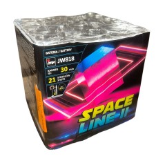 JW818 Wyrzutnia Fajerwerków Space Line II - 21 strzałów 30 mm