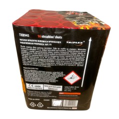 TXB945 Wyrzutnia Fajerwerków HUKOWA Ultra Salut - 16 strzałów 48mm