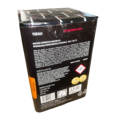 Wyrzutnia Fajerwerków TXB263 Whistling Crackling – 25 strzałów 25mm