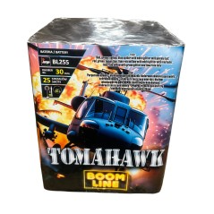 BL255 Wyrzutnia Fajerwerków TOMAHAWK - 25 Strzałów 30mm