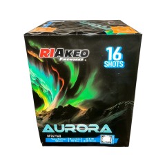 HF24716Q Riakeo AURORA – Wyrzutnia fajerwerków 16 strzałów 36 mm | SklepZPetardami.pl