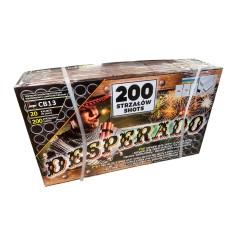 CB13 Wyrzutnia Fajerwerków DESPERADO - 200 Strzałów 20mm