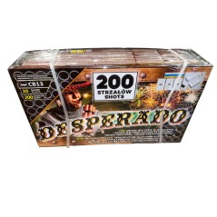 CB13 Wyrzutnia Fajerwerków DESPERADO - 200 Strzałów 20mm