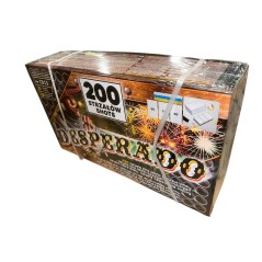 CB13 Wyrzutnia Fajerwerków DESPERADO - 200 Strzałów 20mm