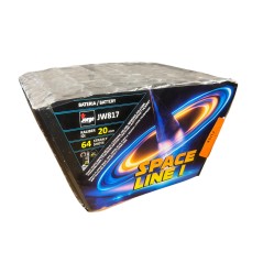 JW817 Wyrzutnia Fajerwerków Space Line I - 64 strzały 20 mm