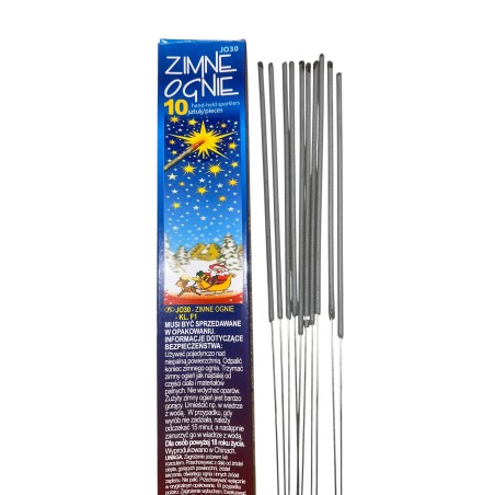 JO30 Zimne Ognie - 30 cm 10 sztuk