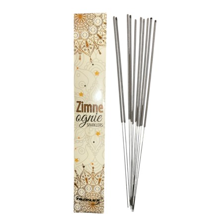 Zimne Ognie TXF748 28cm - 10 sztuk | Srebrne Iskry | Triplex