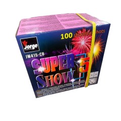 JW415-CB SUPER SHOW 5 Wyrzutnia Fajerwerków - 100 strzałów 30 mm