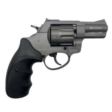 Rewolwer Hukowy ZORAKI R1-K6L 2.5" Kaliber 6mm LONG Blank SZARY TYTANOWY