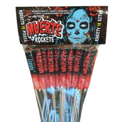 FAJERWERKI RAKIETY Muerte Rockets  JR103 - 10 sztuk od Jorge Fireworks