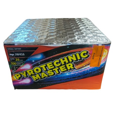 JW416 Wyrzutnia Fajerwerków Pyrotechnic Master - 100 strzałów 26 mm