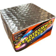 Wyrzutnia Fajerwerków Jorge 100 Strzałów -  JW416 Pyrotechnic Master 26mm