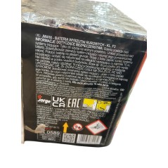 Wyrzutnia Fajerwerków Jorge 100 Strzałów -  JW416 Pyrotechnic Master 26mm