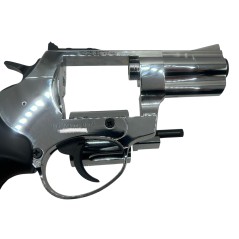Rewolwer Hukowy 6mm BAS Voltran EKOL Viper 2.5'' SHINY CHROME + 50 SZTUK AMUNICJI