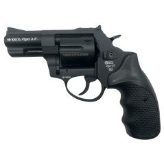 Rewolwer Hukowy 6mm BAS Voltran EKOL Viper 2.5'' MAT BLACK kal .22 Long Blanc