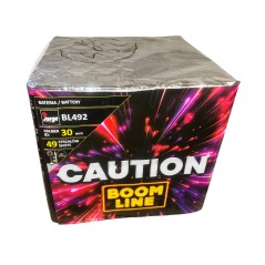 BL492 Wyrzutnia Fajerwerków Caution - 49 strzałów 30 mm
