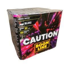 BL492 Wyrzutnia Fajerwerków Caution - 49 strzałów 30 mm