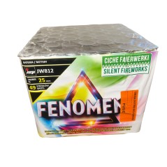 Bateria fajerwerków Fenomen JW812 - 49 strzałów, 25mm