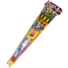 Zestaw Fajerwerków JA007 od Jorge Fireworks – Rakiety, Rzymskie Ognie, Fontanny, Zimne Ognie
