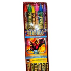 Rakiety Diabolo JR2 - Zestaw 12 Sztuk | Jorge Fireworks