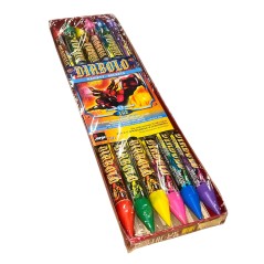 Rakiety Diabolo JR2 - Zestaw 12 Sztuk | Jorge Fireworks