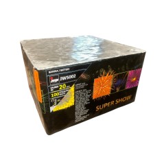 Wyrzutnia Fajerwerków Jorge 20mm 100 Strzałów - JW5002 Super Show