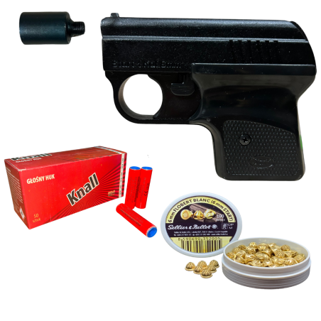 Pistolet hukowy Start 1 Rosomak 6 mm short BEZ ZEZWOLENIA + amunicja + race