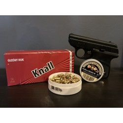 PISTOLET HUKOWY START 2 + 100 SZTUK AMUNICJI SHORT + 10 SZTUK RAC HUKOWYCH