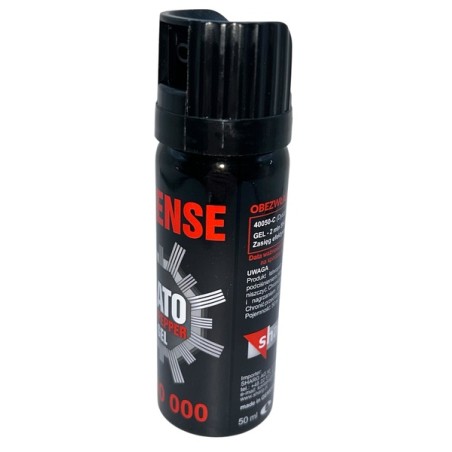 Gaz Pieprzowy W Żelu NATO Defense 50 ml CZARNY - 1 sztuka