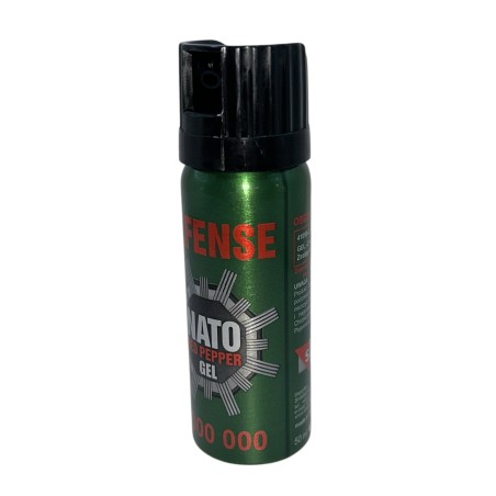 Gaz Pieprzowy W Żelu NATO Defense 50 ml ZIELONY - 1 sztuka