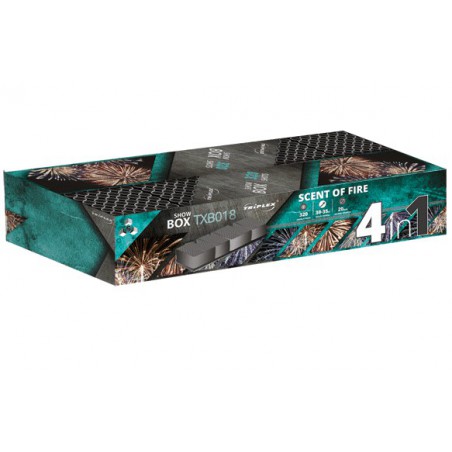TXB018 Wyrzutnia Fajerwerków Scent Of Fire - 320 strzałów 20mm
