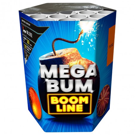 BL192 Wyrzutnia Fajerwerków Mega Bum - 19 strzałów 30mm