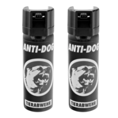 Gaz pieprzowy na psy Anti Dog 63 ml – 2 mln SHU, MOCNY - 2 sztuki 126ml