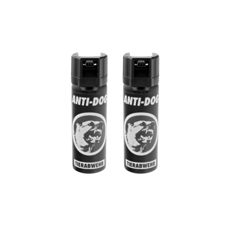 Gaz pieprzowy na psy Anti Dog 63 ml – 2 mln SHU, MOCNY - 2 sztuki 126ml