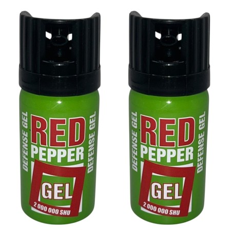 Gaz pieprzowy żelowy 40 ml Sharg Defence 2 mln SHU – mocny 2 sztuki