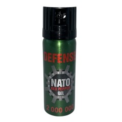 Gaz Pieprzowy W Żelu NATO Defense 50 ml ZIELONY - 2 sztuki