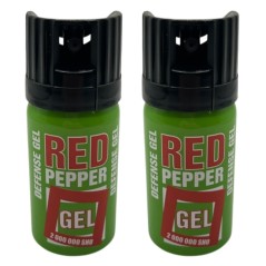 Gaz pieprzowy żelowy 40ml 2 mln SHU STREAM Sharg Defence - 2 sztuki