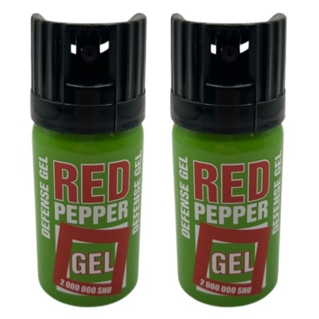 Gaz pieprzowy żelowy 40ml 2 mln SHU STREAM Sharg Defence - 2 sztuki
