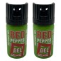 Gaz pieprzowy żelowy 40ml 2 mln SHU STREAM Sharg Defence - 2 sztuki
